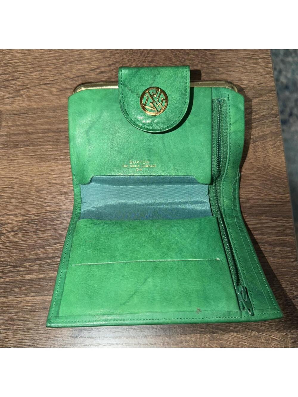 Buxton Women's Green Wallet